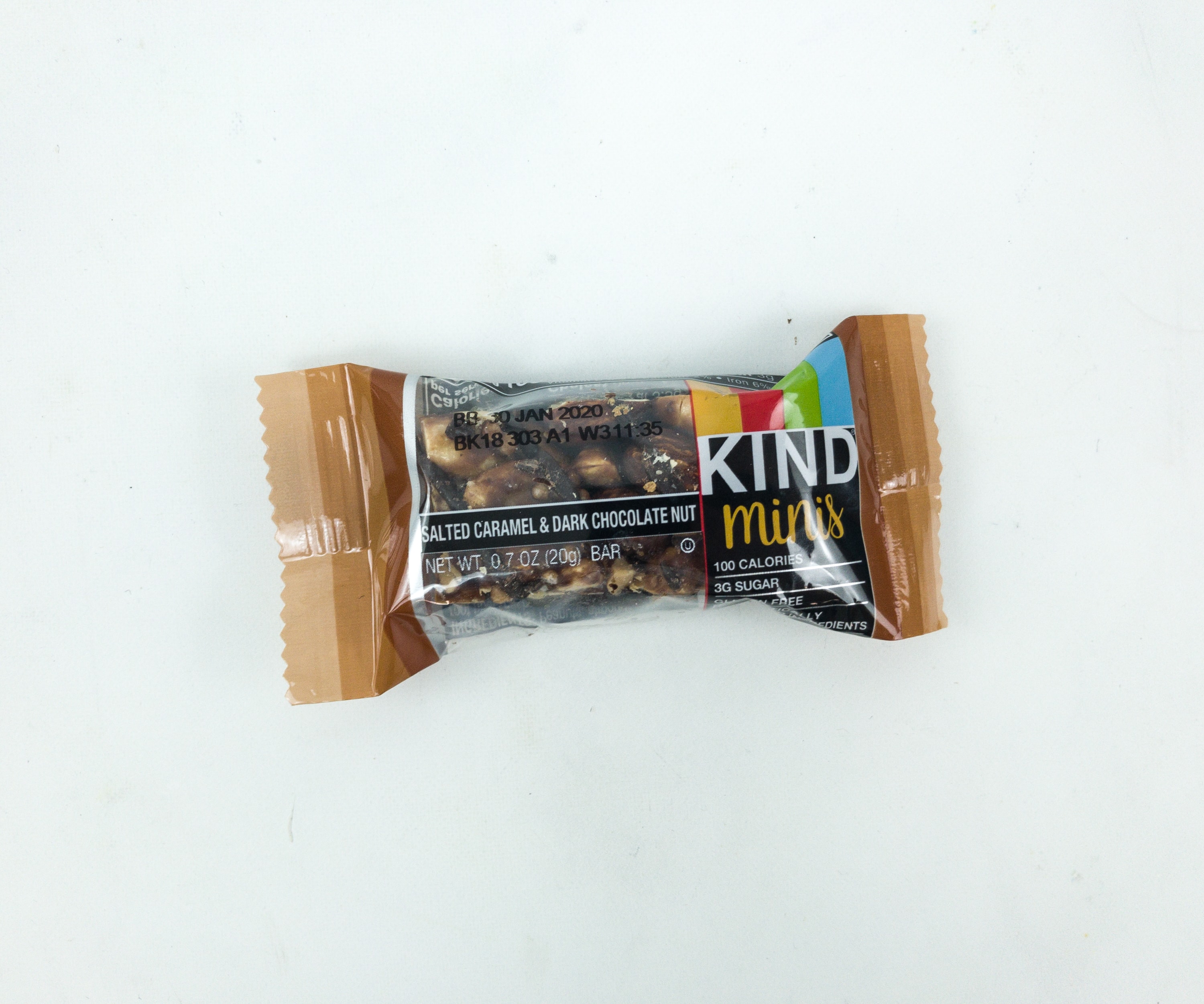 Dark Chocolate Nuts & Sea Salt Minis bars