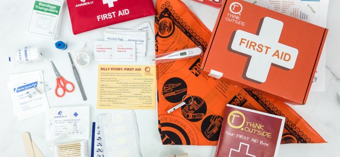 THiNK OUTSiDE BOXES Review – FIRST AID BOX!