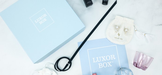 Luxor Box March 2019 Subscription Box Review