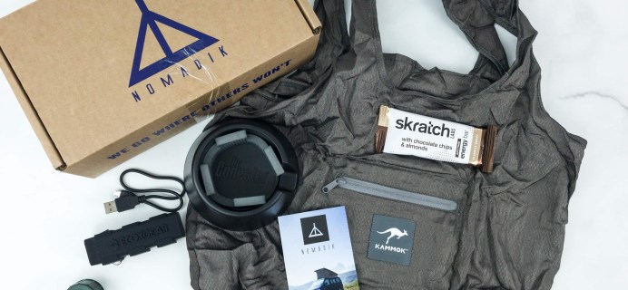 Nomadik March 2019 Subscription Box Review + Coupon
