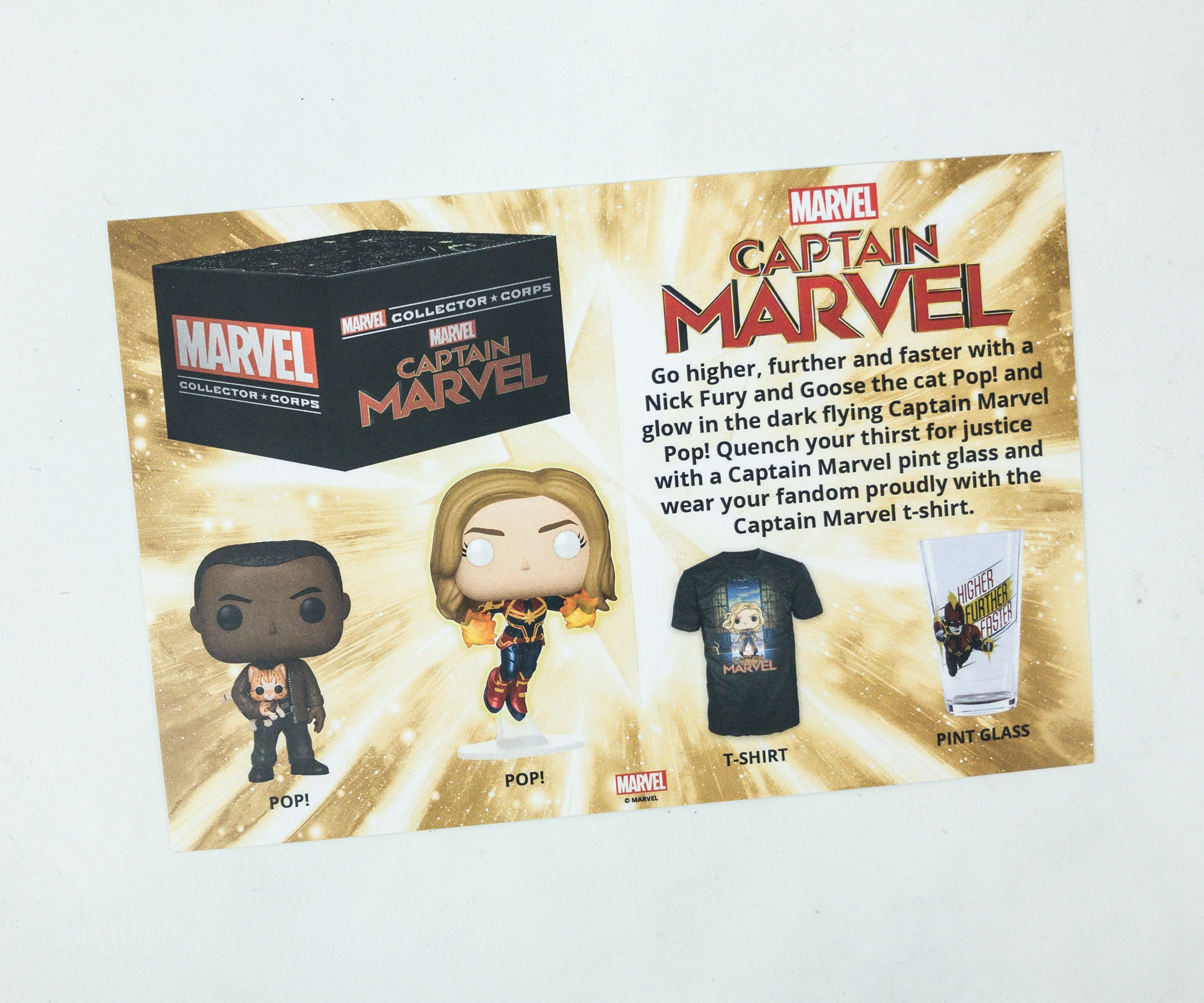 Mystery Minis Marvel Specials - Captain Marvel (Marvel Collector Corps  Exclusive) **Sealed in Box**