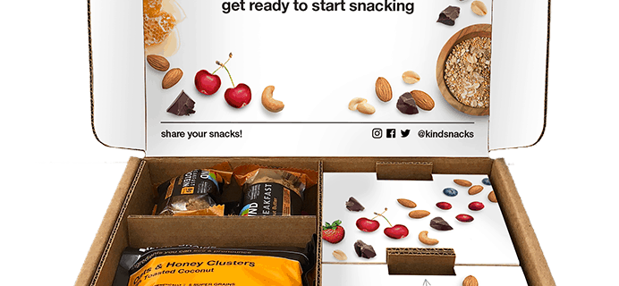 Kind Snack Club Variety Packs Available Now + 15% Off Coupon!