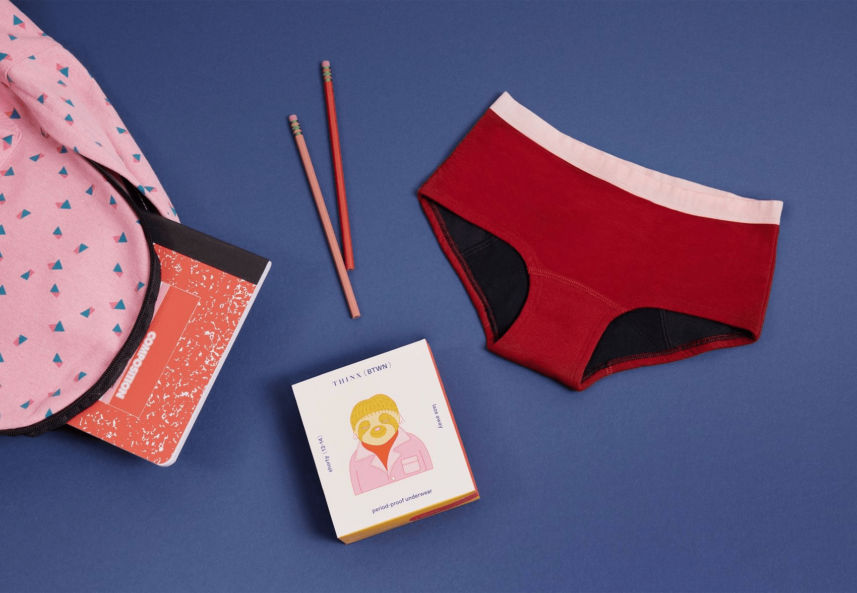 Thinx BTWN Teen Period Underwear - Fresh Start Period Kit for Teen