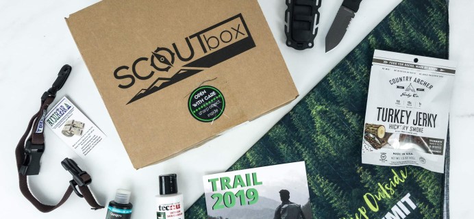 SCOUTbox March 2019 Subscription Box Review + Coupon