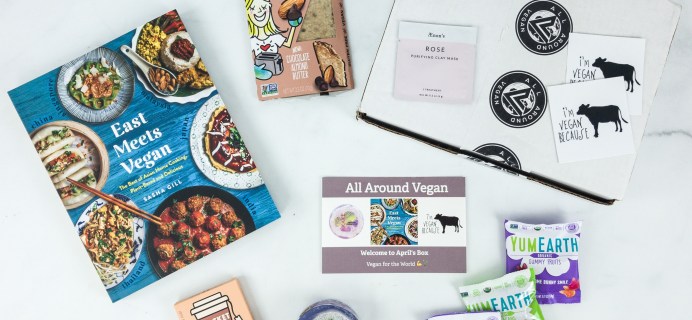 All Around Vegan Box April 2019 Subscription Box Review + Coupon