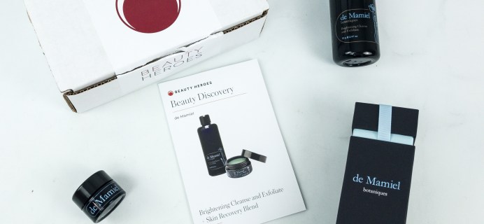 Beauty Heroes April 2019 Subscription Box Review