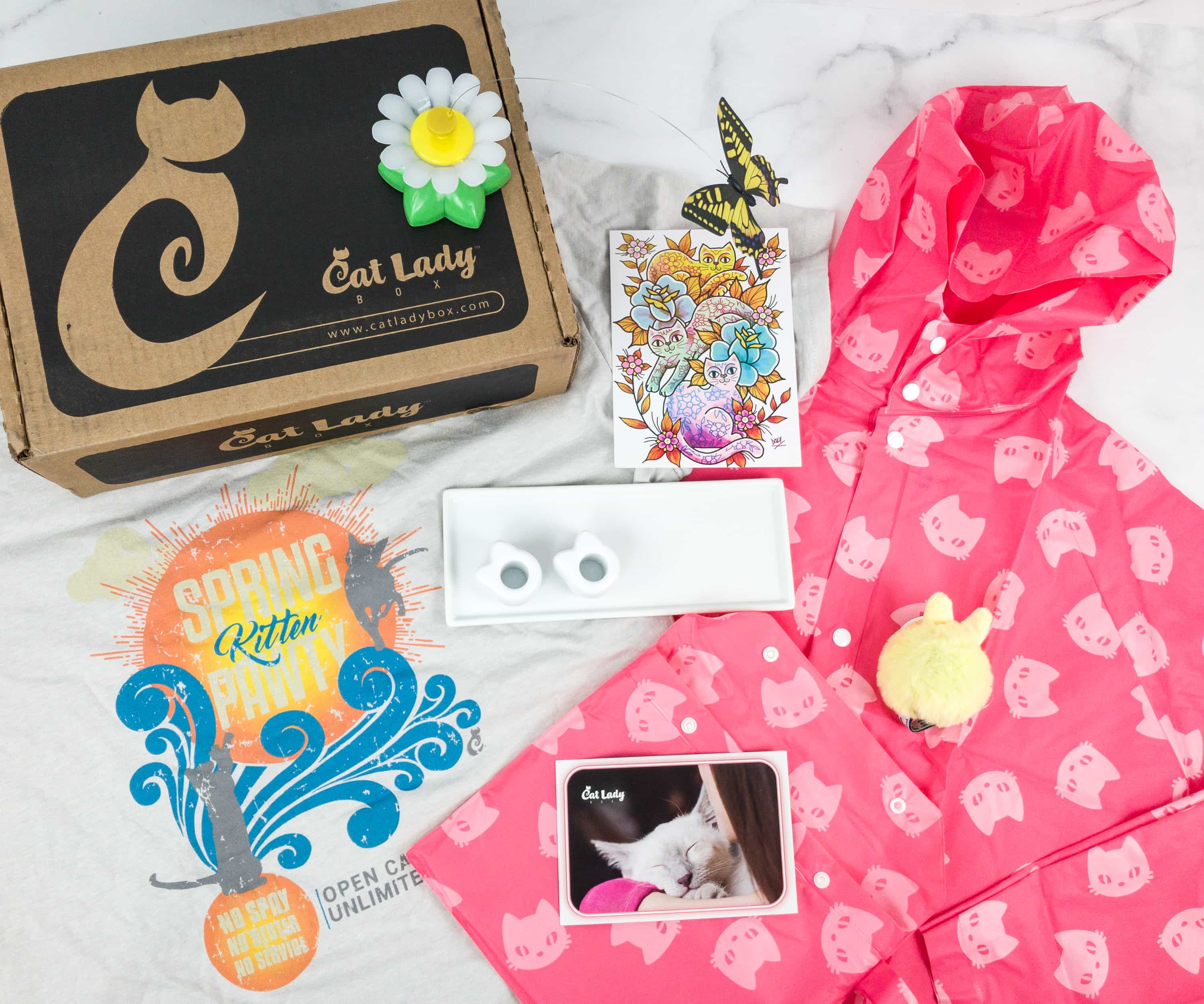 Cat Lady Box April 19 Subscription Box Review Coupon Hello Subscription