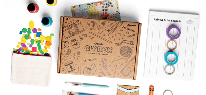 New Subscription Boxes: Crayola CIY Box Available Now + Coupon!