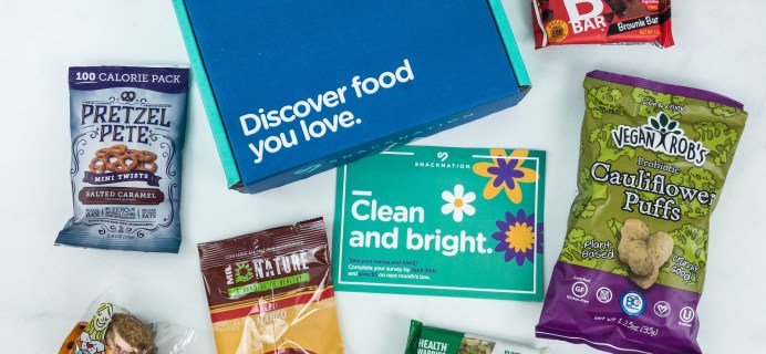 Snack Nation April 2019 Subscription Box Review + Coupon!