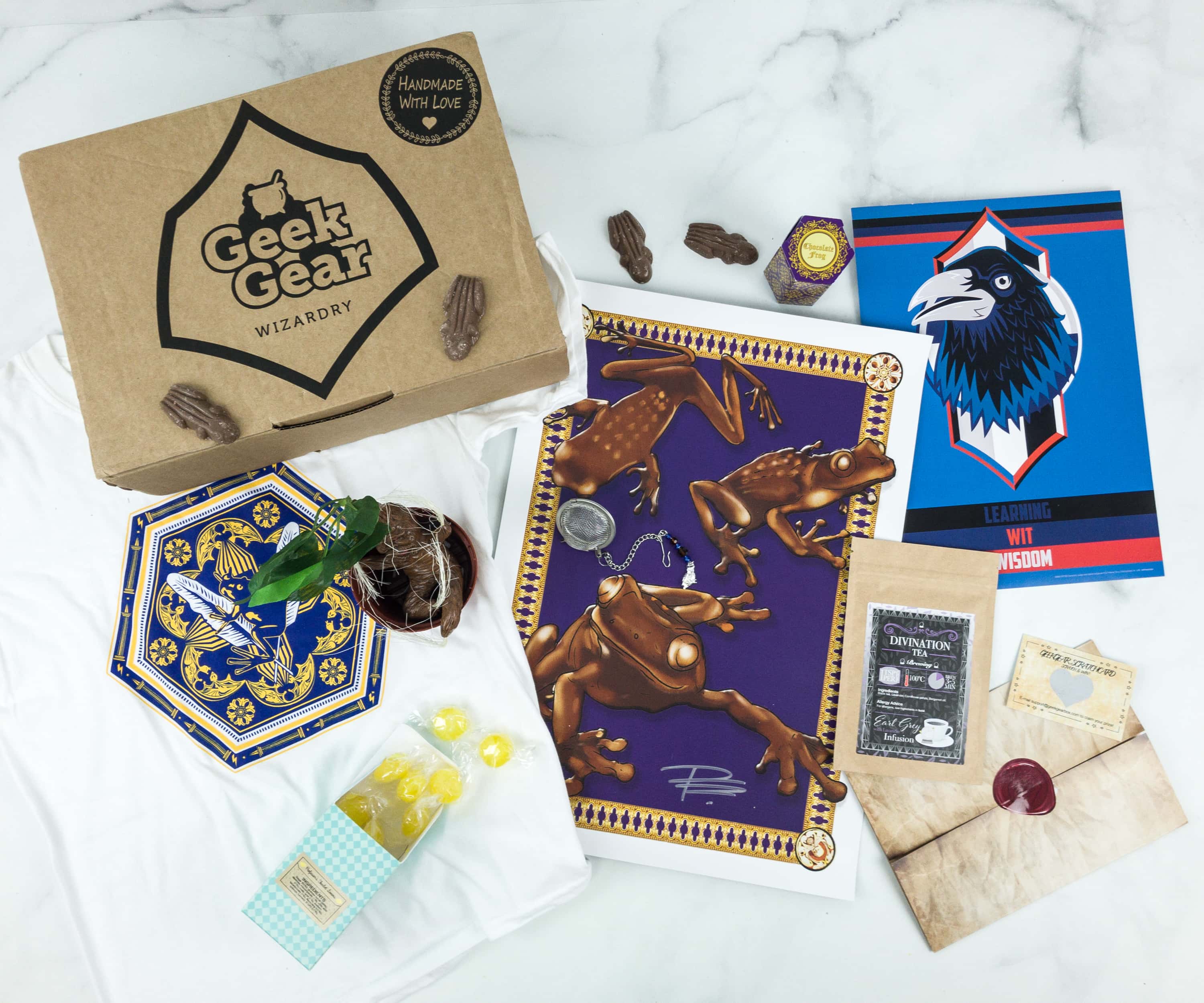 Geek Gear World Of Wizardry March 2019 Subscription Box Review Coupon Hello Subscription