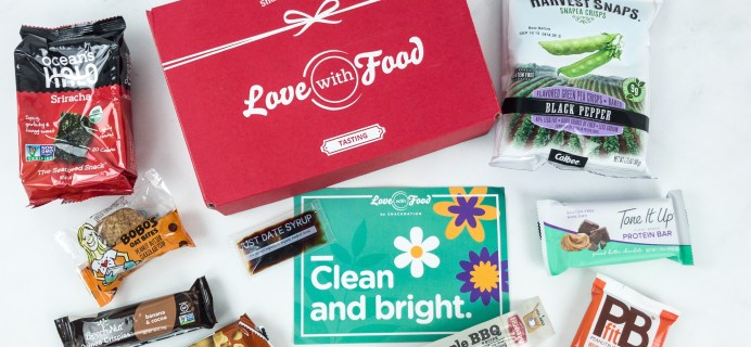 Love With Food April 2019 Tasting Box Review + Coupon!