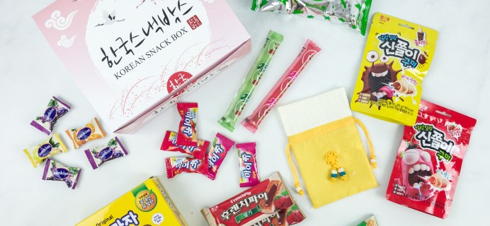 Korean Snack Box May 2019 Subscription Box Review + Coupon