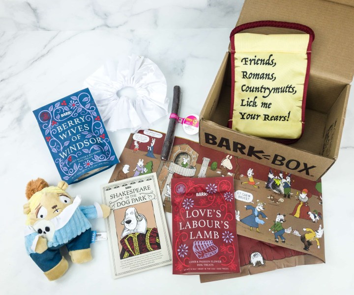 Barkbox April 2019 Subscription Box Review + Coupon Large Dog Hello
