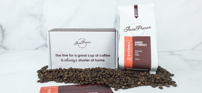 Java Presse Coffee Of The Month Club April 2019 Review + Coupon