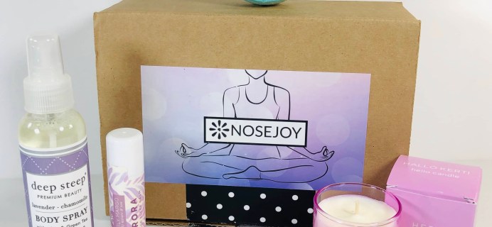 NOSEJOY April 2019 Subscription Box Review + Coupon!