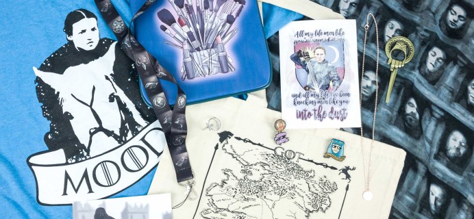 Fandom of the Month Club GAME OF THRONES Limited Edition Box Review