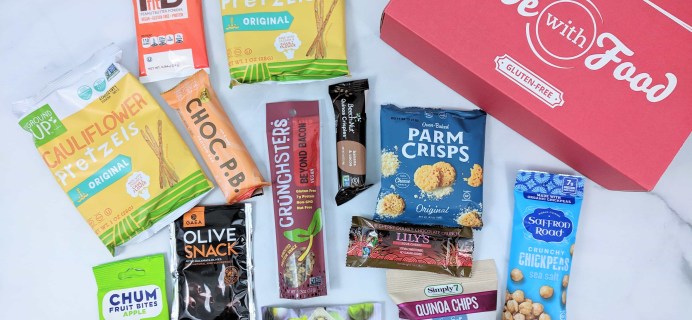 Love With Food Gluten-Free April 2019 Subscription Box Review + Coupon
