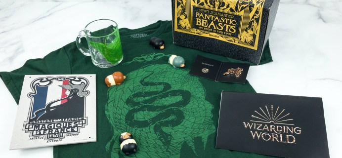 JK Rowling’s Wizarding World Crate March 2019 Review + Coupon