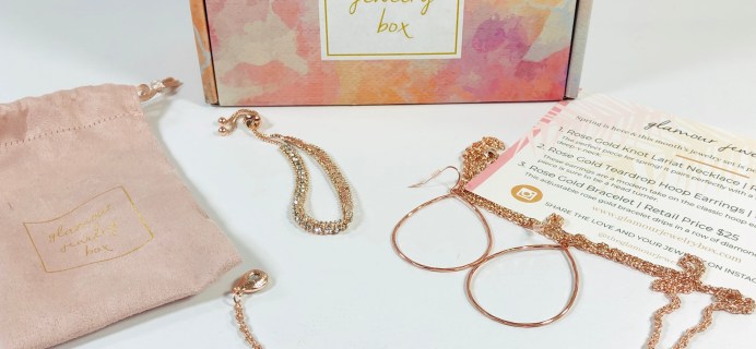 Glamour Jewelry Box April 2019 Subscription Box Review + Coupon