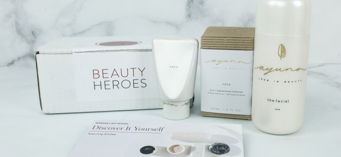 Beauty Heroes May 2019 Subscription Box Review