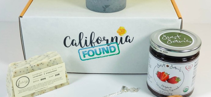 California Found April 2019 Subscription Box Review + Coupon