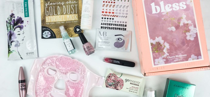 Bless Box April 2019 Subscription Box Review & Coupon