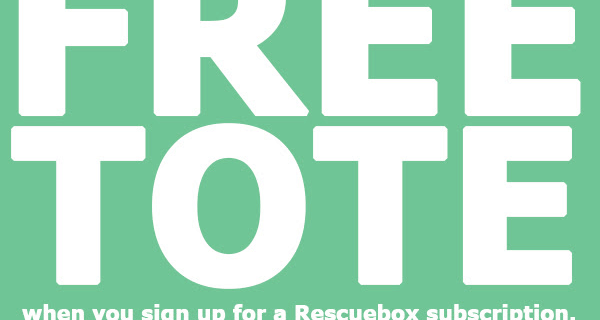 Rescue Box Mother’s Day Coupon: Get FREE Tote Bag!