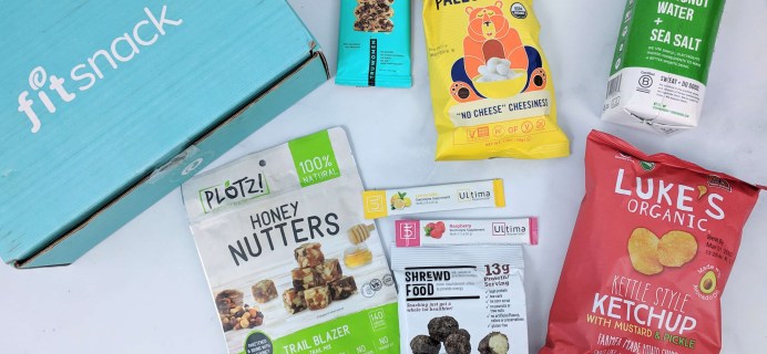 FitSnack April 2019 Subscription Box Review & Coupon