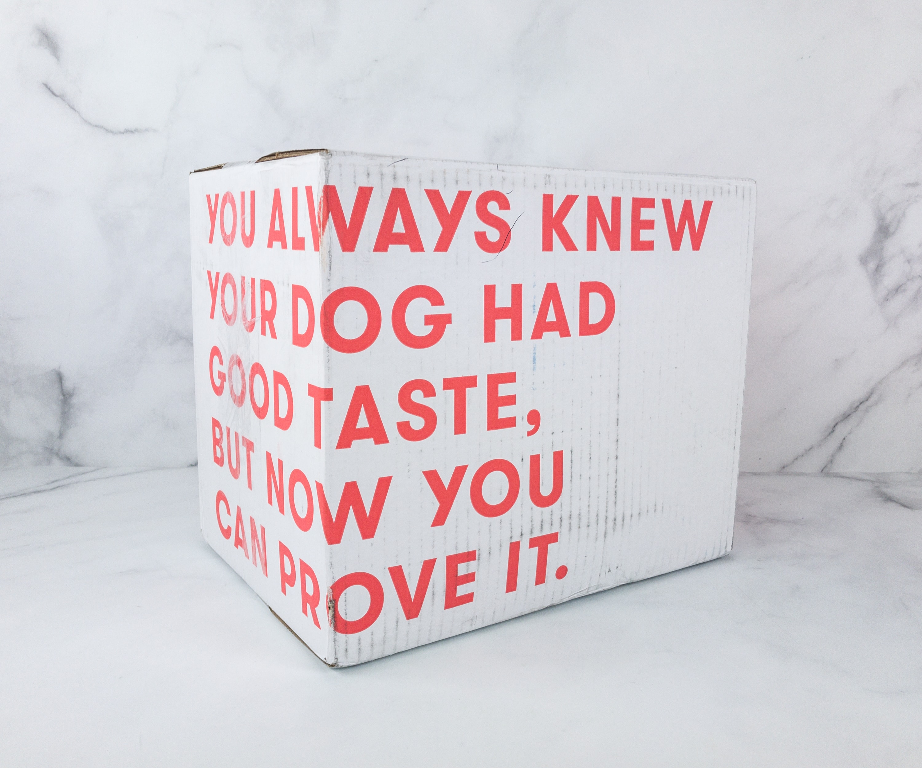 dog food subscription box