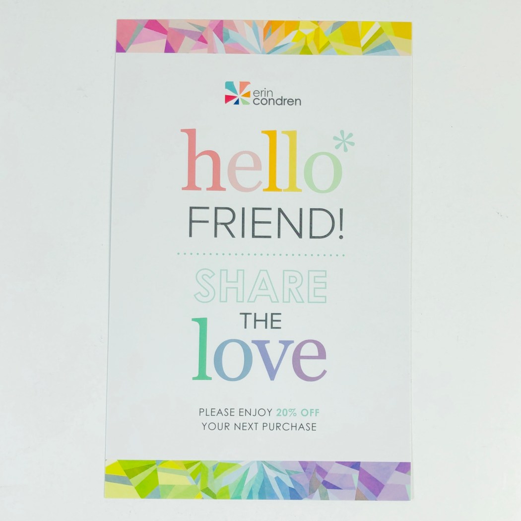 Erin Condren New Product Launch Review May 2019 Hello Subscription