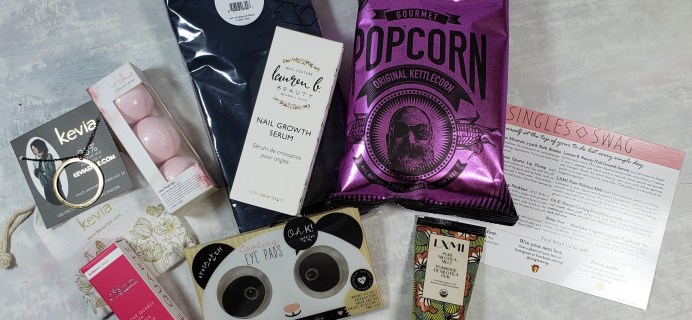 SinglesSwag Subscription Box Review & Coupon – March 2019