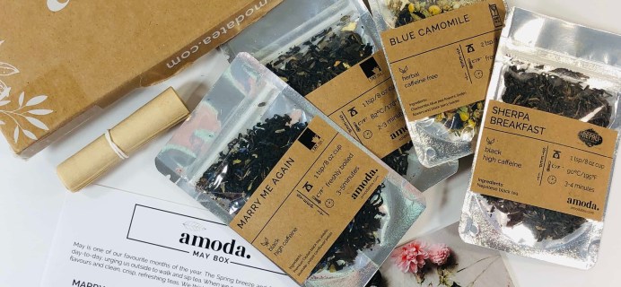 Amoda Tea May 2019 Subscription Box Review + Coupon!