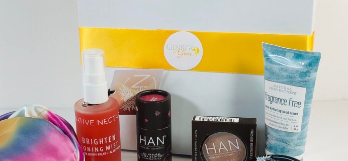 Ginkgo & Grace May 2019 Subscription Box Review