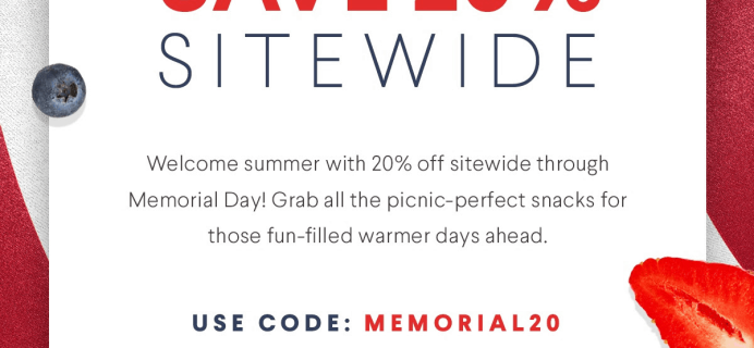 Naturebox Memorial Day Sale: Save 20% Off Sitewide!