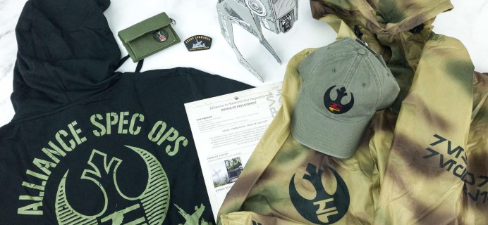 Loot Crate Star Wars Endor Rebel Limited Edition Crate Review + Coupon!