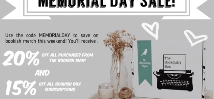 The Bookish Box Memorial Day Coupon: Get Up To 20% Off!