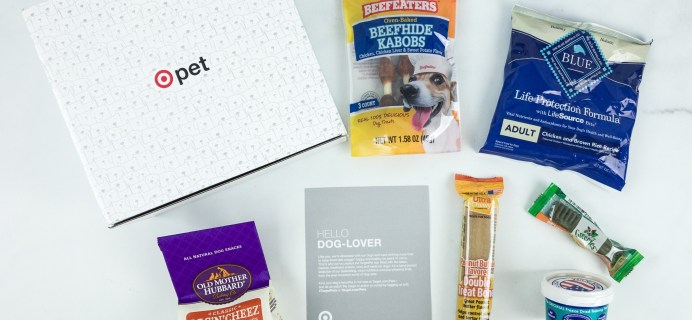 Target Dog Pet Box Subscription Box Review – May 2019