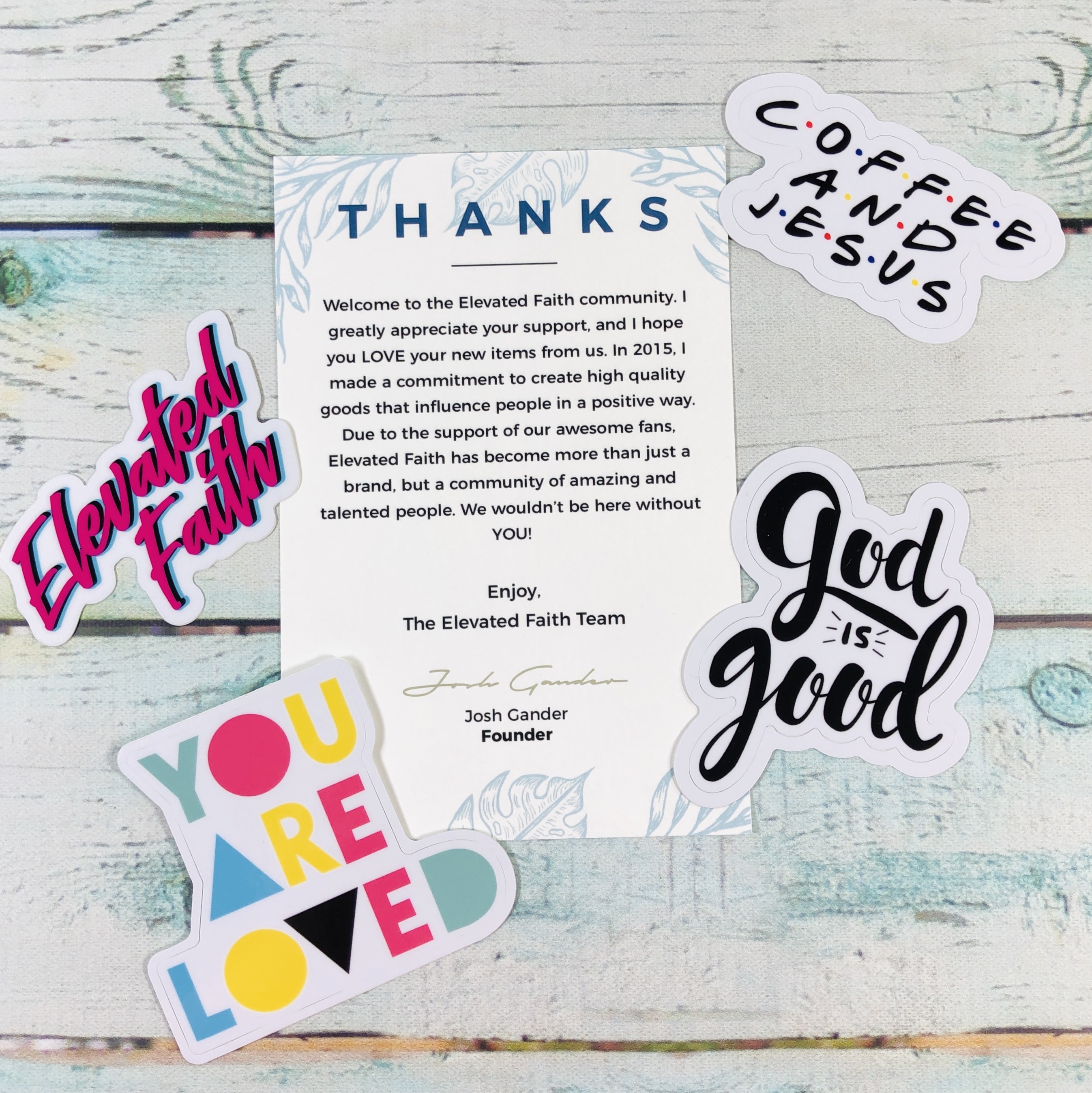 Elevated Faith Sticker Club May 2019 Subscription Box Review +