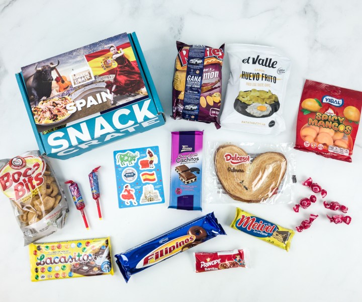 Snack Crate May 2019 Subscription Box Review & 10 Coupon Hello