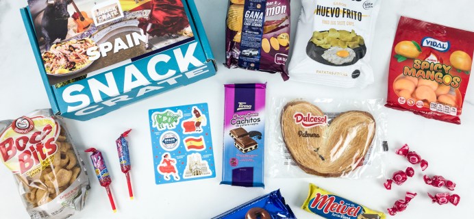 Snack Crate May 2019 Subscription Box Review & $10 Coupon