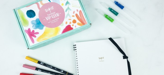 Tombow VIP Club Summer 2019 Box Review