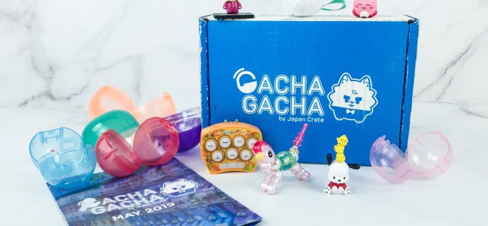 Gacha Gacha Crate May 2019 Subscription Box Review + Coupon