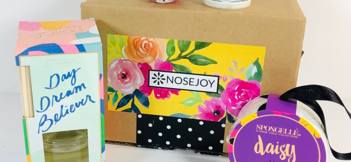 NOSEJOY May 2019 Subscription Box Review + Coupon!