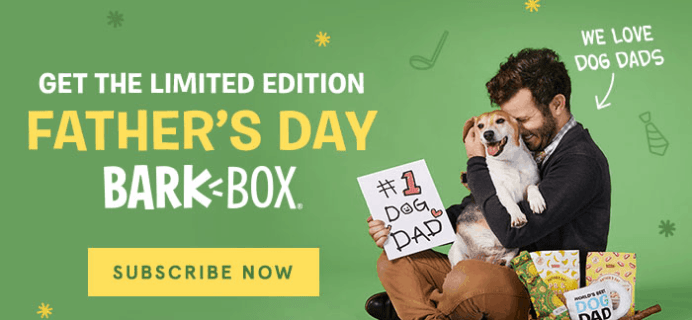 BarkBox Limited Edition Father’s Day Theme Available Now + FREE Box Coupon!