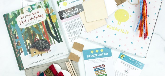 KidArtLit May 2019 Subscription Box Review + Coupon!