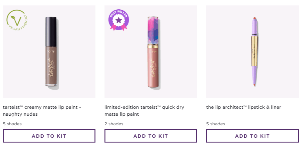 Tarte Create Your Own Beauty Box Available Now! - hello subscription