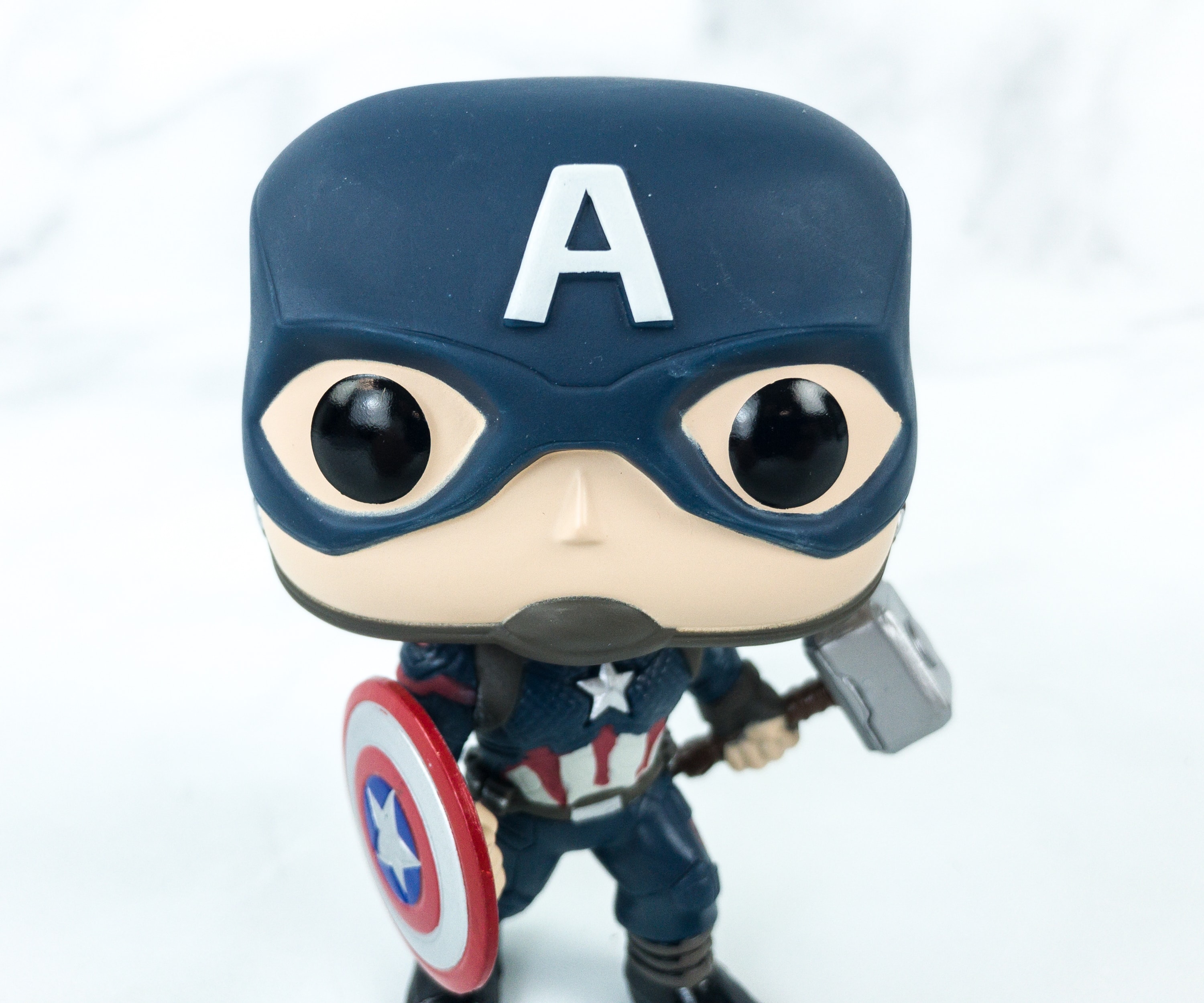 captain america funko pop with hammer