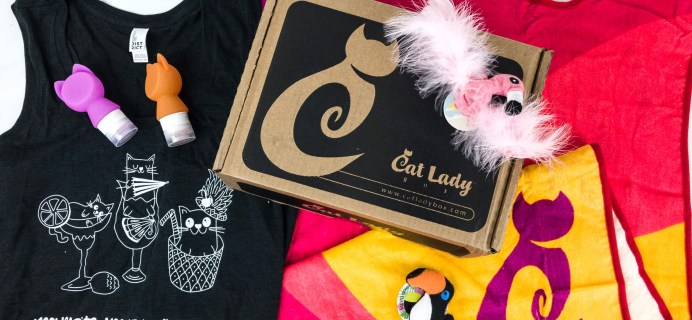 Cat Lady Box June 2019 Subscription Box Review + Coupon