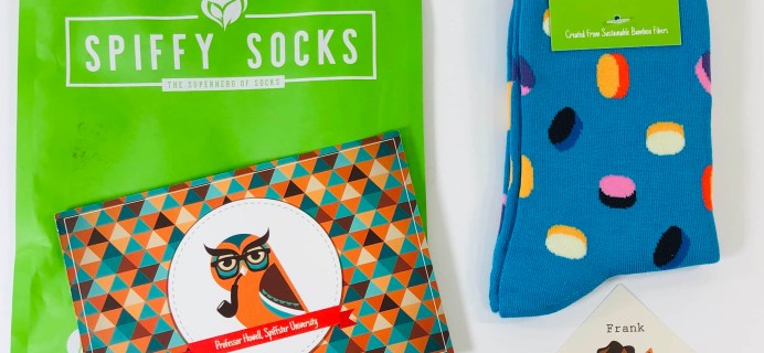 Spiffy Socks June 2019 Subscription Box Review  + Coupon