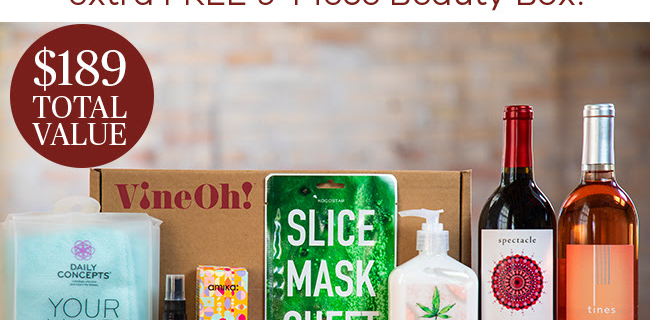 VineOh! Box Sale: Get $10 OFF + Free Beauty Box!